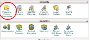Password Protected Directories Using Cpanel