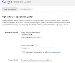 Google Content API for Shopping